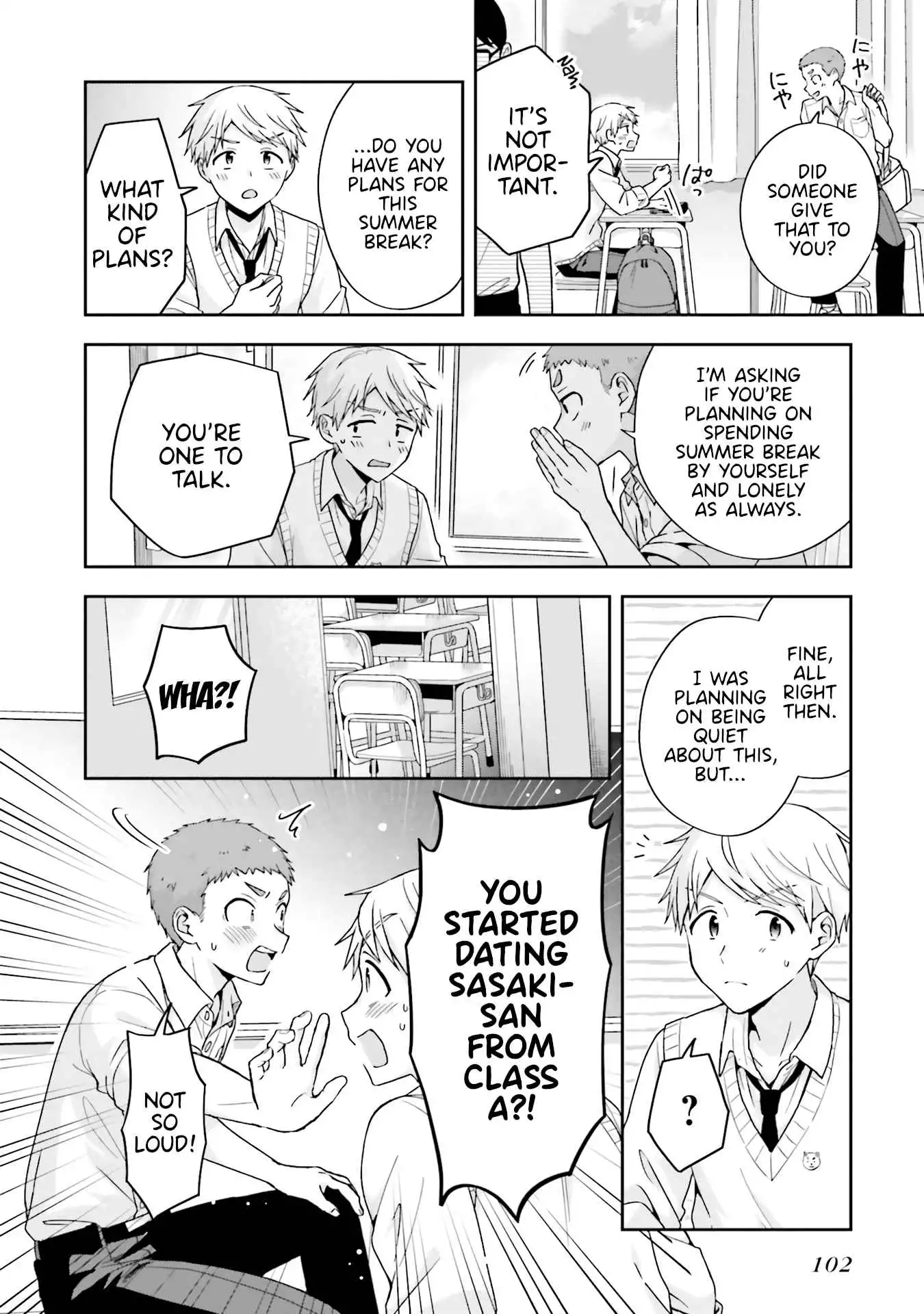 The Quiet Komori-san and the Loud Oobayashi-kun Chapter 44 3